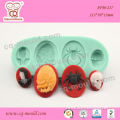 Durable silicone for gypsum mold